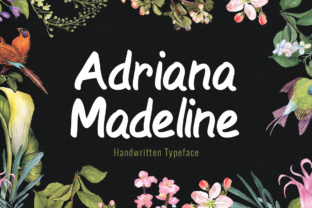 Adriana Madeline: A Playful Script Font for Modern Web Design
