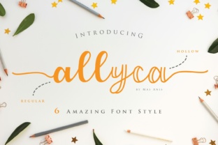Allyca: A Script Font That Brings Warmth to Editorial Design