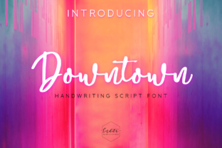 Downtown: A Hand-Lettered Script Font for Marketing That Stops the Scroll