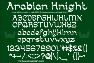 How Arabian Knight Font Gives Campaign Graphics a Stronger Voice