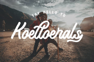 Koeltoerals: A Script Font That Brings Handmade Products to Life