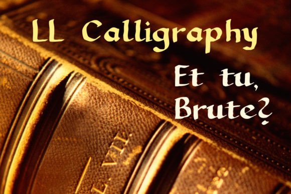 LL Calligraphy: A Timeless Script Font for Handmade Products