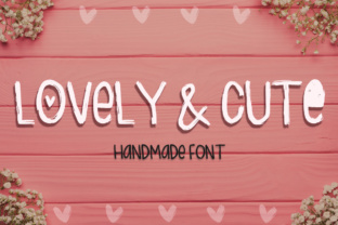 Lovely Cute: A Handmade Font Trio for Playful Campaigns