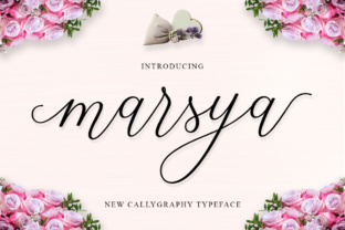 Marsya Font Review: Elegant Script for Small Business Branding