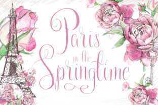 Paris in the Spring: A Delicate Script Font for Elegant Branding