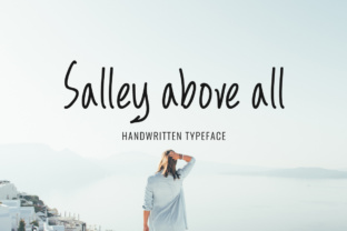 Salley Above All Font: A Friendly Handwritten Sans for Web Design