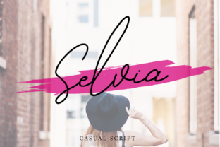 Selvia: A Monoline Script Font for Digital Branding