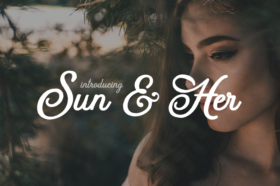 Sun Her Font: A Relaxed, Luxurious Script for Your Brand