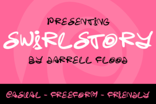Swirlstory Font Review: Energetic Script for Brand Designers
