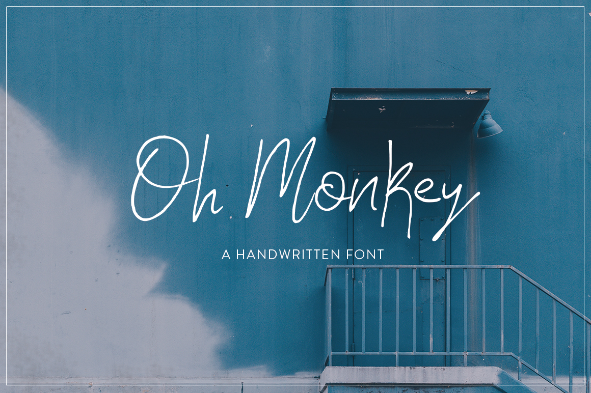 Testing Oh Monkey Font in a Real Web Project