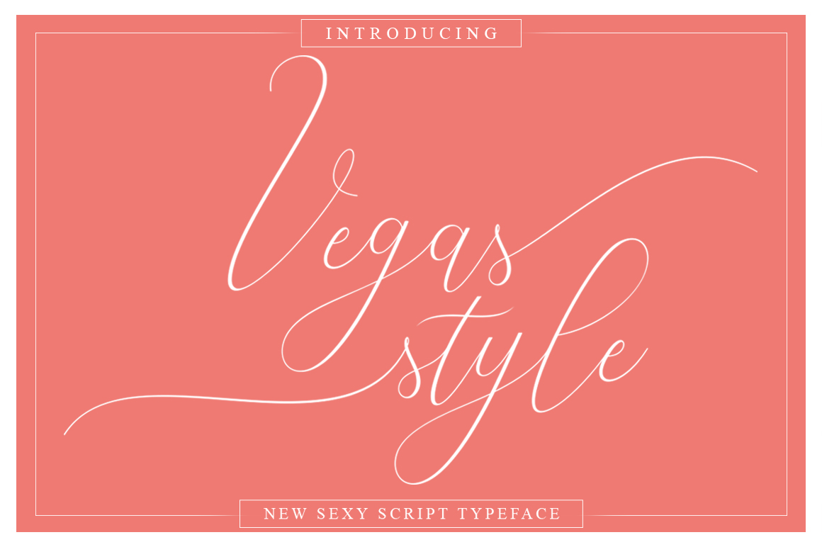Vegas Style: A Font That Brings Movement and Polish to Small Business Branding