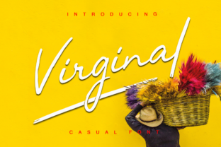 Virginal: Handwritten Font for Memorable Branding