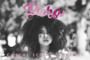 Yuko Brings Editorial Warmth Through Bold Script Design